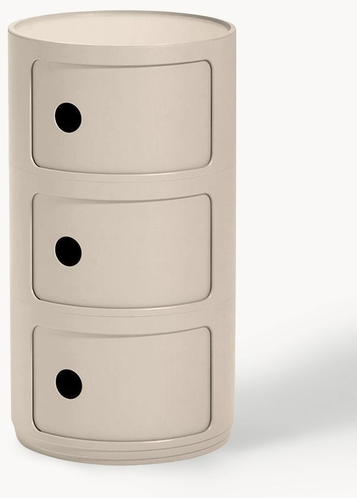 Armário de design Componibili, 3 elementos