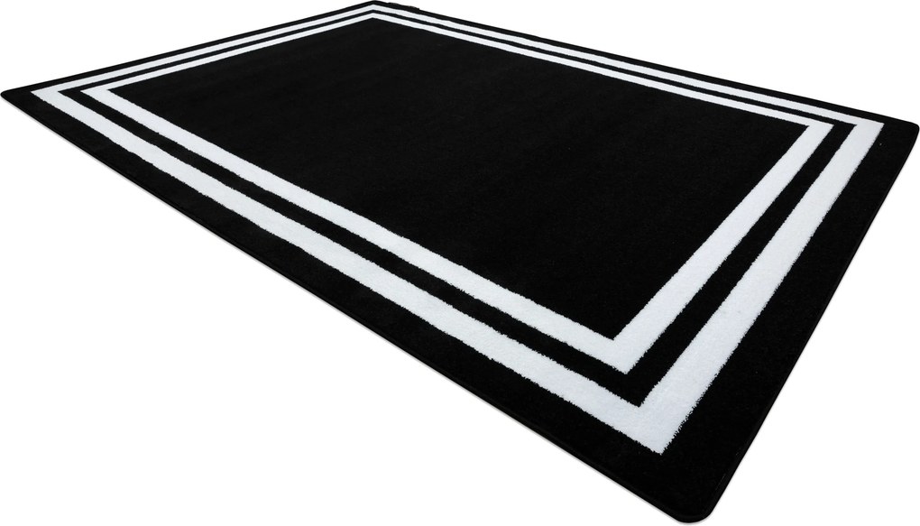 Tapete HAMPTON quadro preto - PRODUTO DE SEGUNDA GRAU