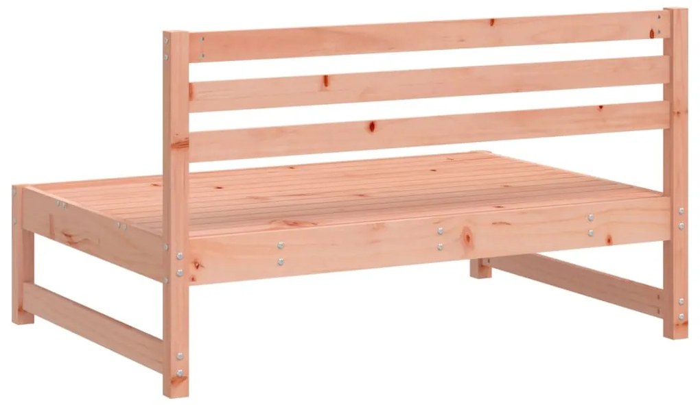 Sofás de centro para jardim 2 pcs 120x80 cm douglas maciça