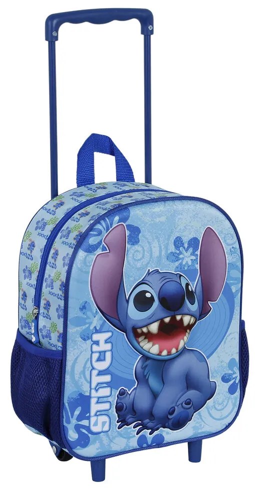 Mochila infantil Trolley 3D Aloha Stitch Disney 34cm KARACTERMANIA