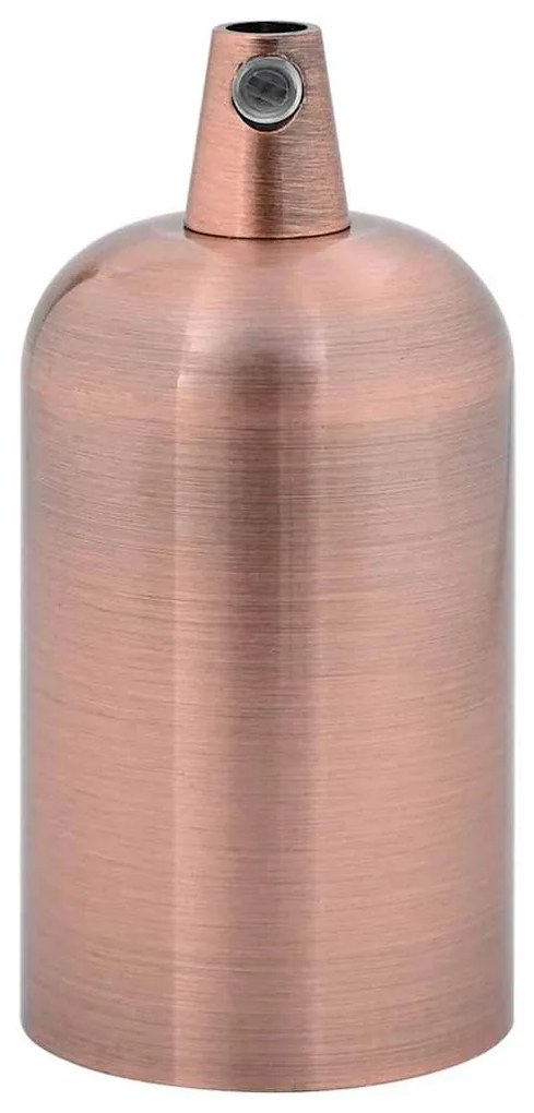 Casquilhos de lâmpadas 2 pcs Bronze vermelho E27