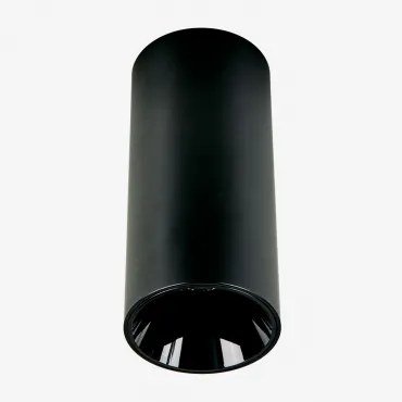 Aplique De Teto Led De Superfície Redondo Ø7,2 Cm Para Exterior Em Alumínio Luisiana Preto & Branco 3000k & 8 W & 38º - Sklum