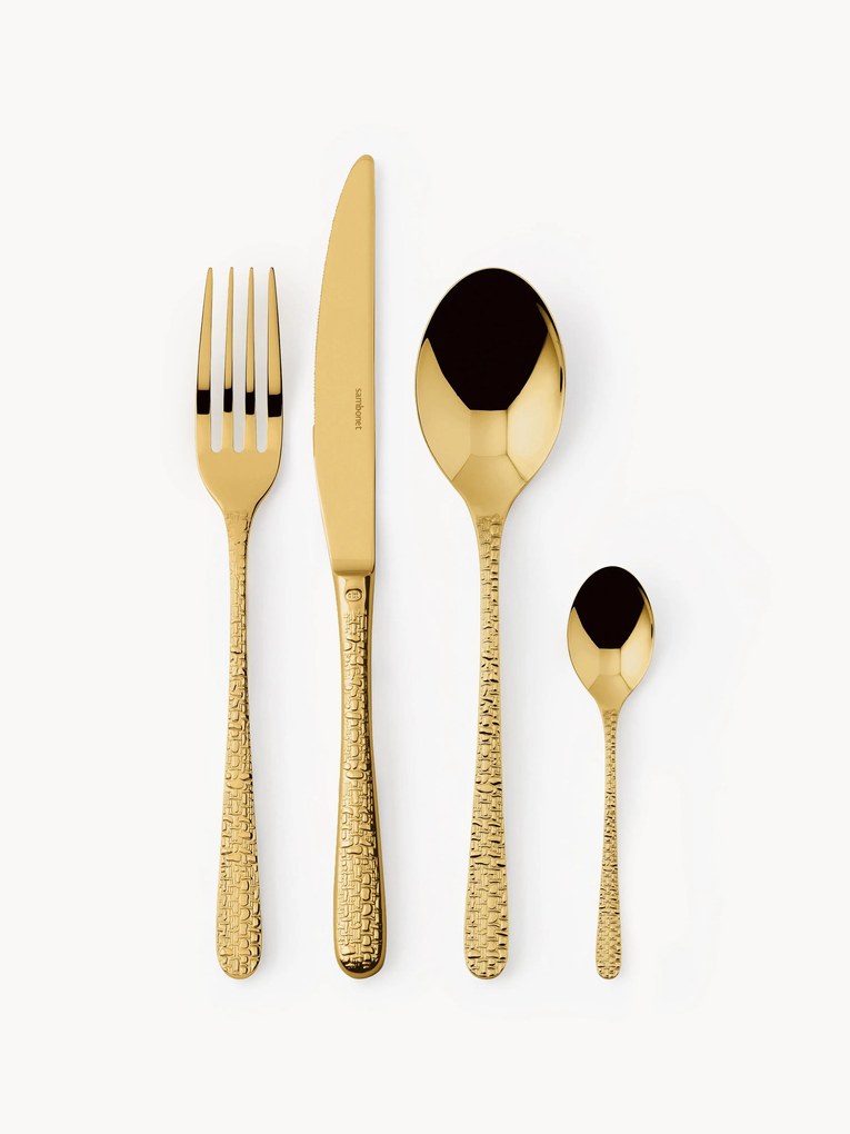 Conjunto de talheres polidos Venezia, 6 pessoas, conjunto de 24