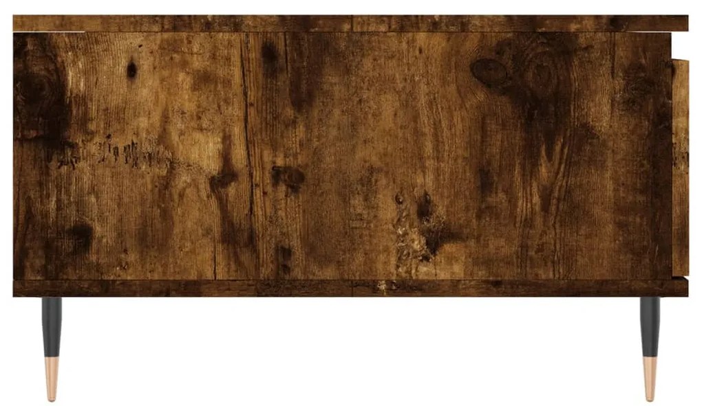 Mesa de centro 90x60x35 cm derivados de madeira carvalho fumado