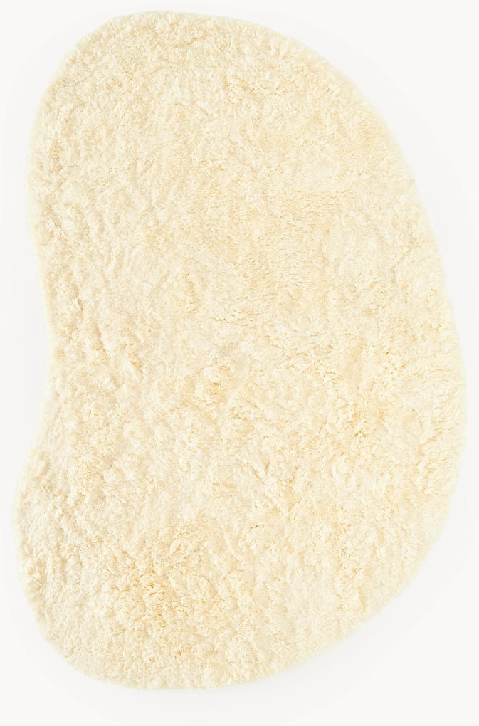 Tapete artesanal com forma orgânica Tully