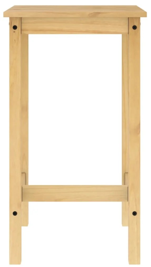 3 pcs conjunto de bar pinho maciço
