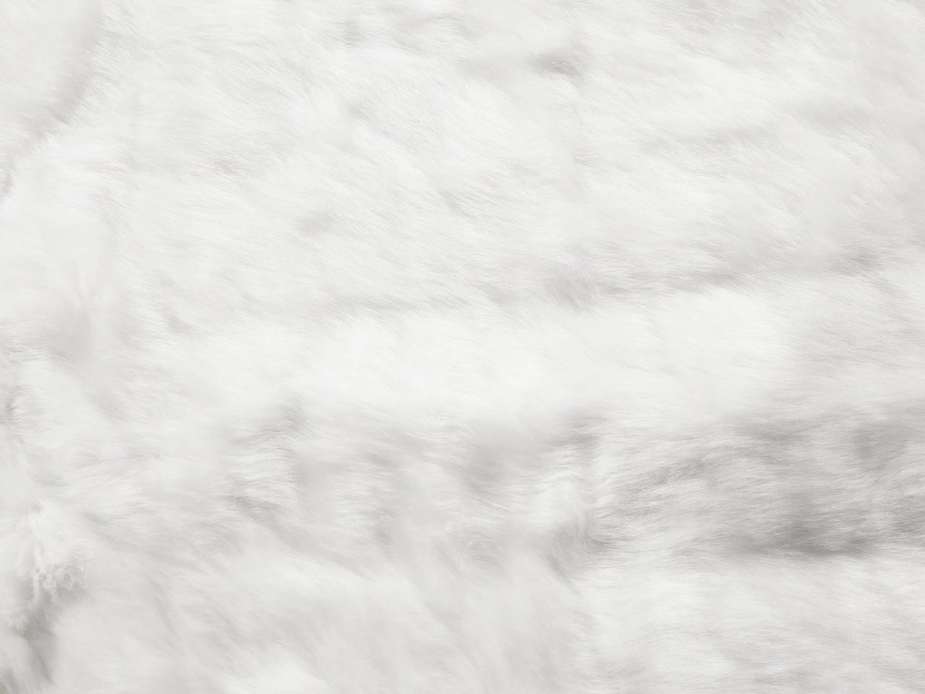 Manta branca 150 x 200 cm TOURZA Beliani