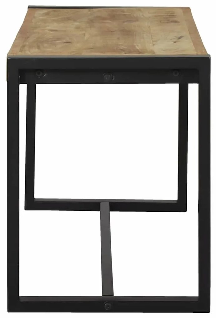Banco 100x35x45 cm Madeira maciça de mangueira