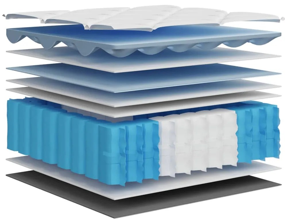 Colchão de molas ensacadas médio plus 80x200 cm