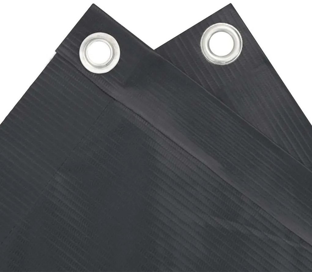 Tela de privacidade para varanda 500x90 cm PVC antracite