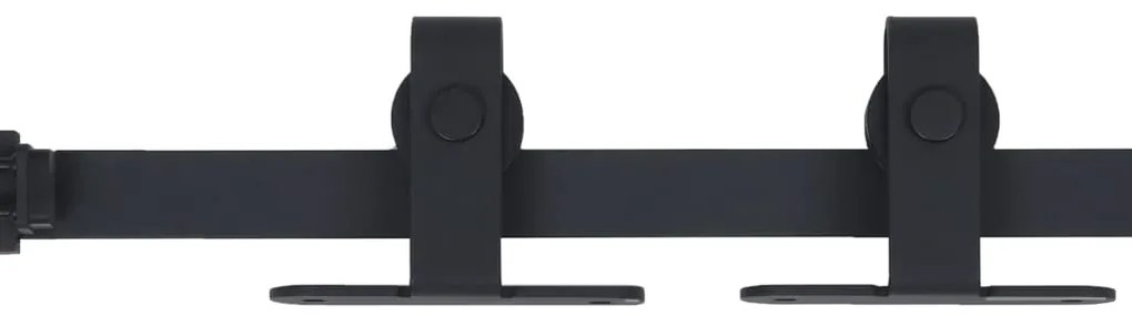 Mini kit para armário deslizante aço carbono 152 cm