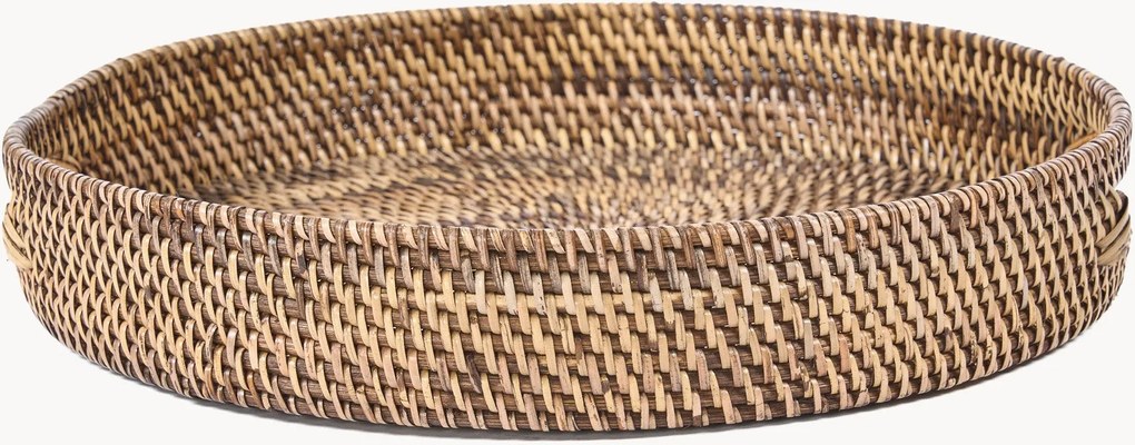 Tabuleiro decorativo em vime entrançado Carry-All