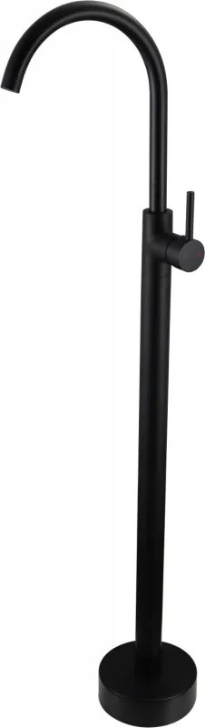 Mexen Alma misturadora de lavatório independente, preta - 75034-70