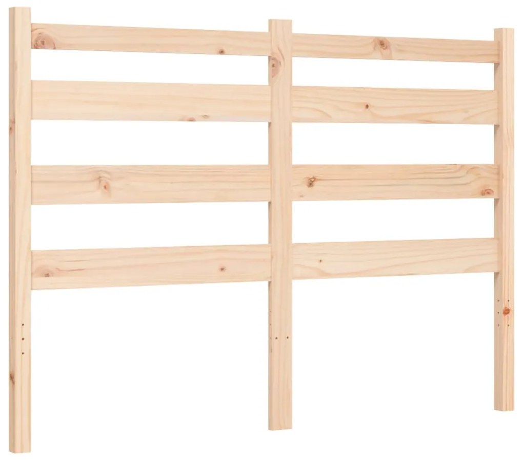 Cama sem colchão 140x190 cm madeira de pinho maciça
