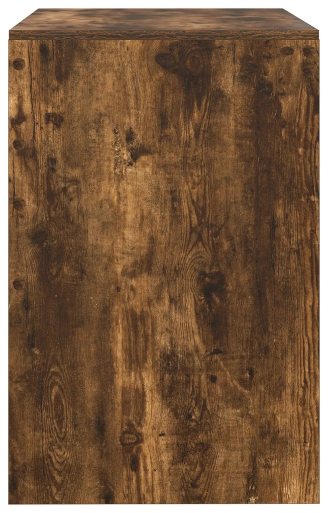 Mesa Carvalho Fumado 80x50x76 cm Madeira Engenharia