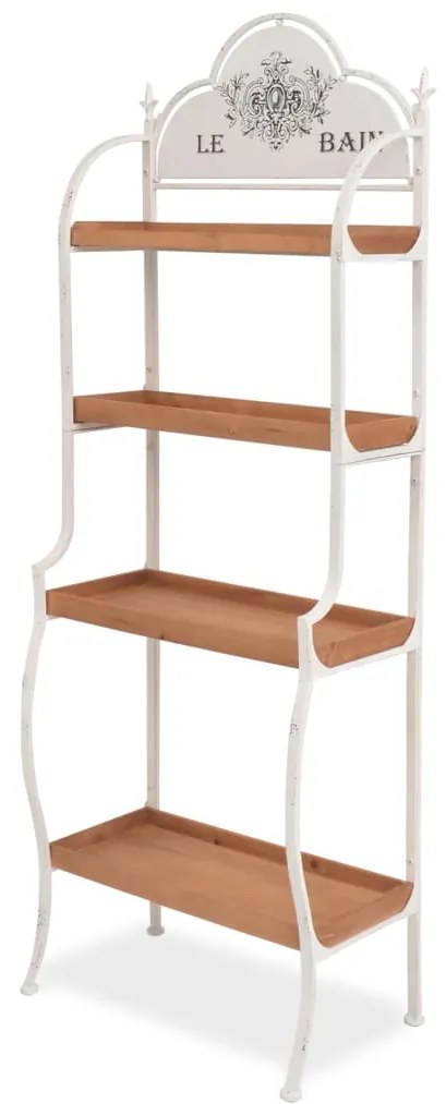 vidaXL Estante com pés 59x35x168 cm