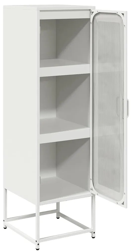 Móvel alto 36x39x123 cm aço laminado a frio branco