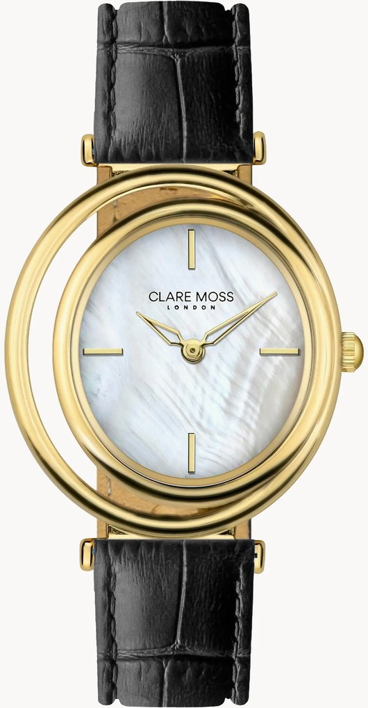 Relógio para mulher em pele Clare