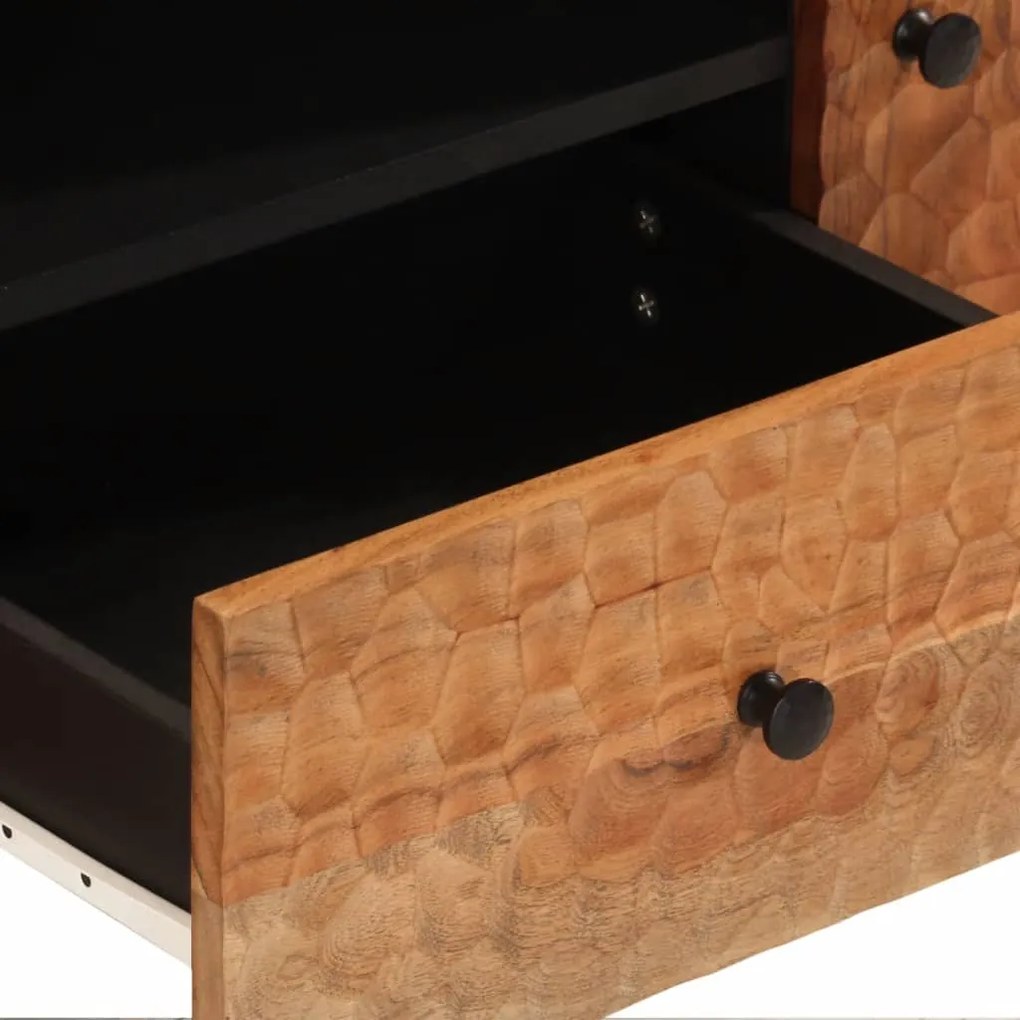 Móvel de TV 105x33x46 cm madeira de acácia maciça