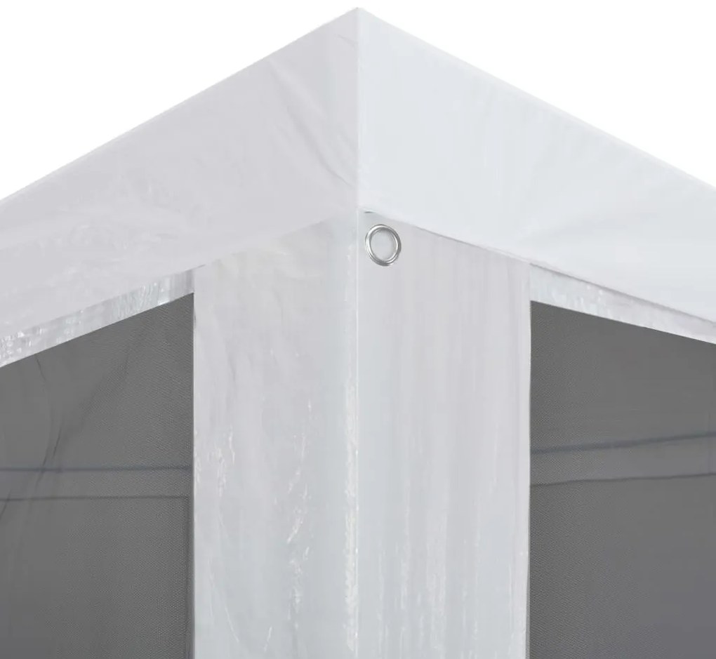 Tenda para festas com 4 paredes laterais em rede 3x3 m