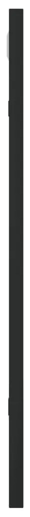 Espelho de parede retangular 40x50 cm ferro preto