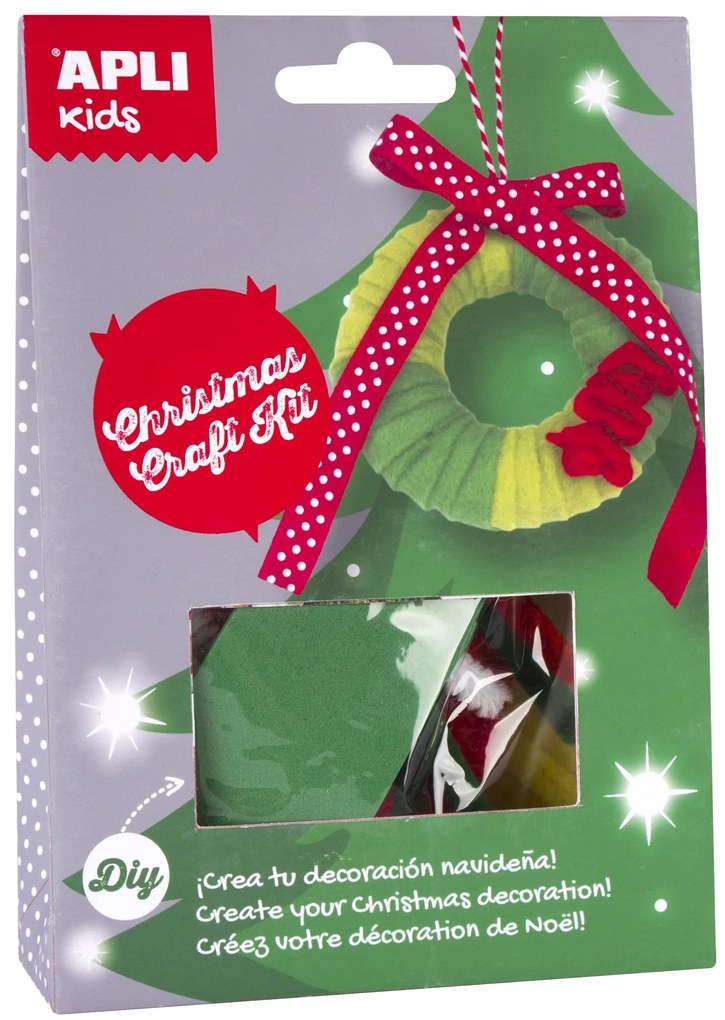 Kit Diy Apli Coroa Natal
