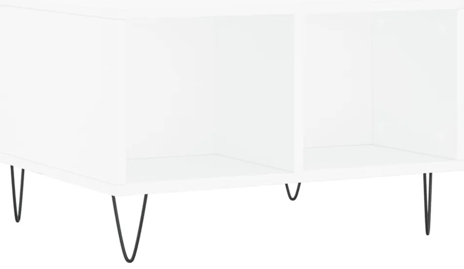 Mesa de centro 60x50x36,5 cm derivados de madeira branco