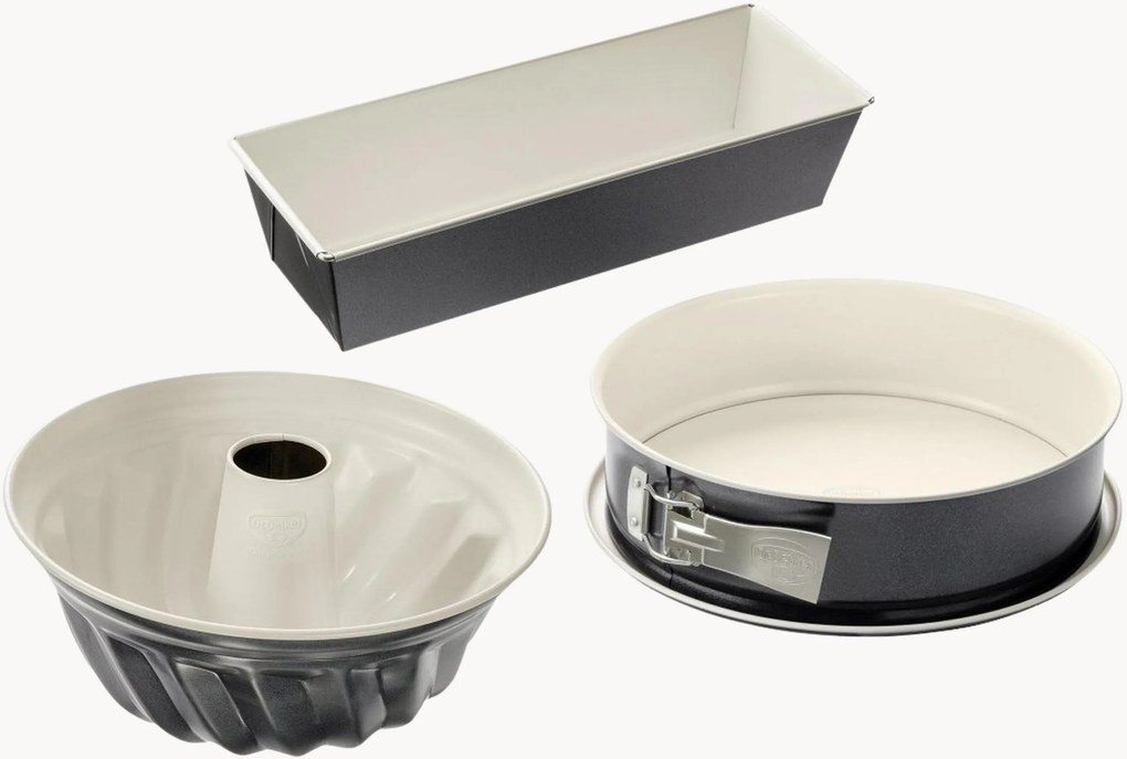 Formas com revestimento antiaderente Oetker, conjunto de 3