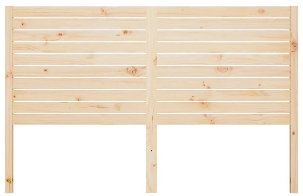 Cabeceira de cama 156x4x100 cm pinho maciço