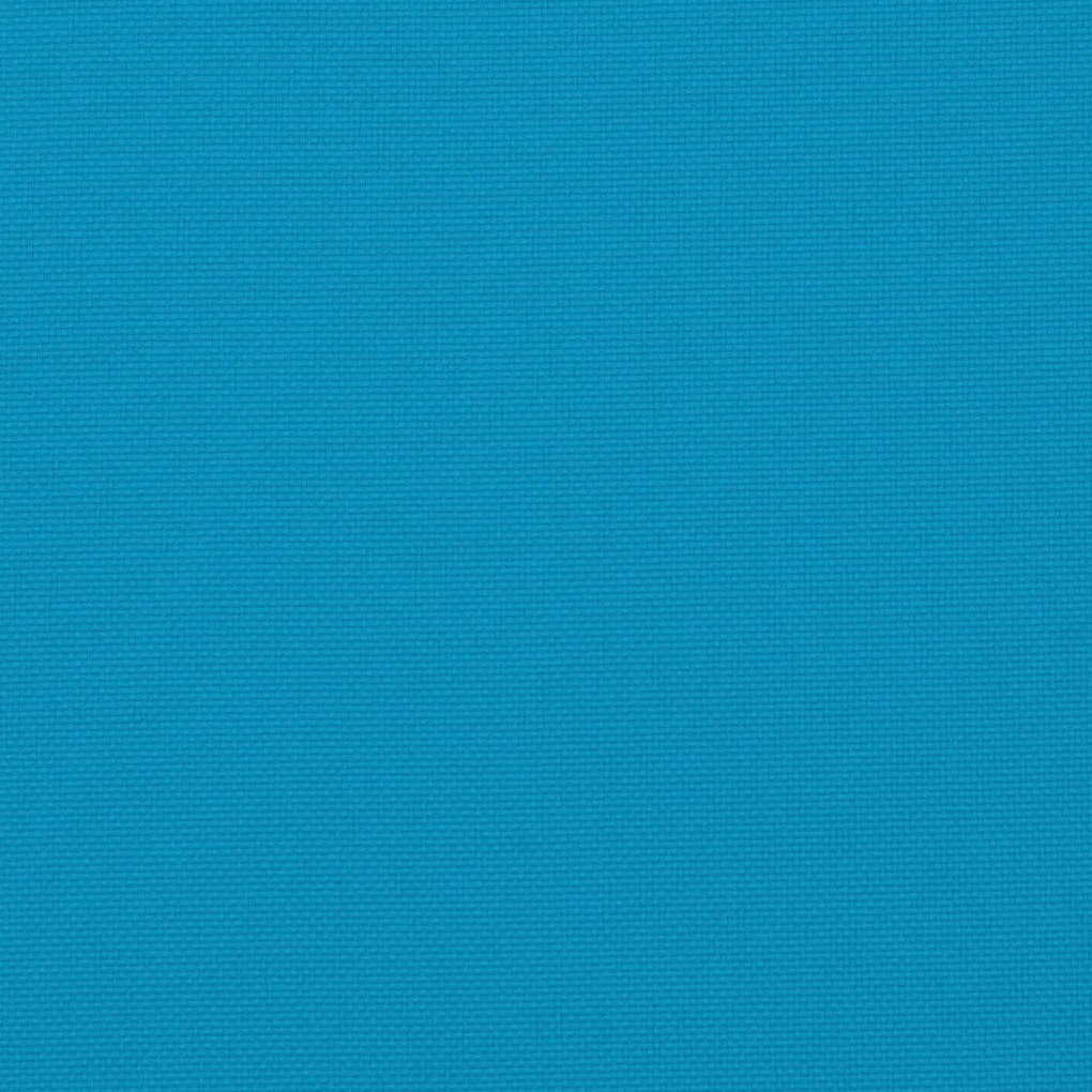 Almofadões cadeira encosto alto 6 pcs tecido oxford azul-claro