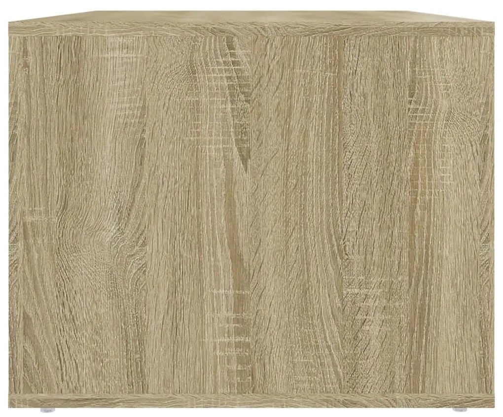 Mesa de centro 80x50x40 cm derivados madeira carvalho sonoma