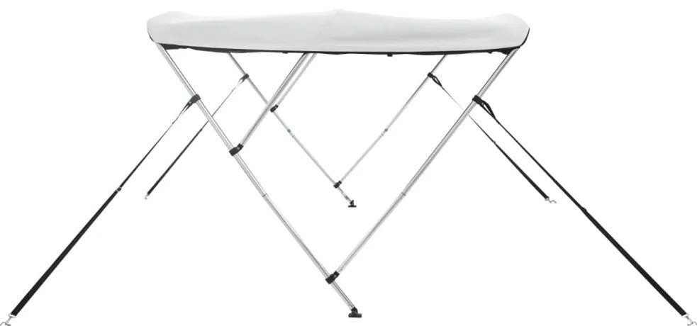 Toldo 3 arcos Bimini paredes malha laterais 183x(170-182)x137cm