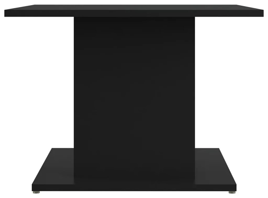 Mesa de centro 55,5x55,5x40 cm derivados de madeira preto