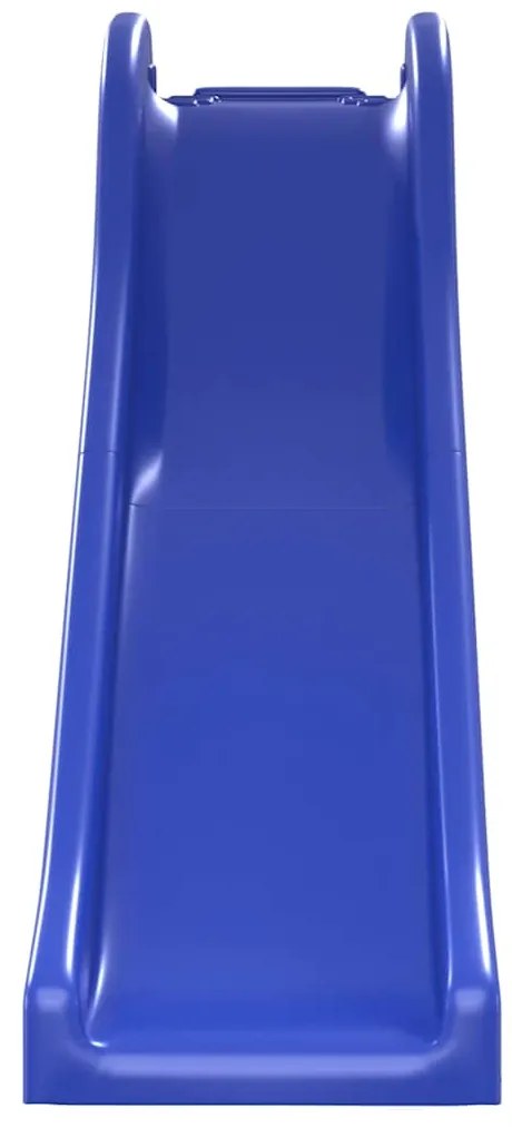 Escorrega de brincar 175x38x23 cm polipropileno azul