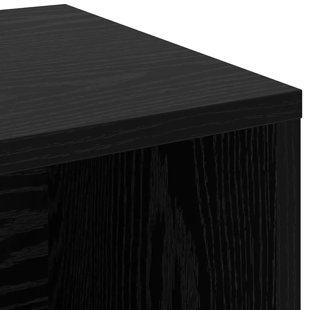 Banco para Sapatos Carvalho preto 103 x 30 x 55 cm