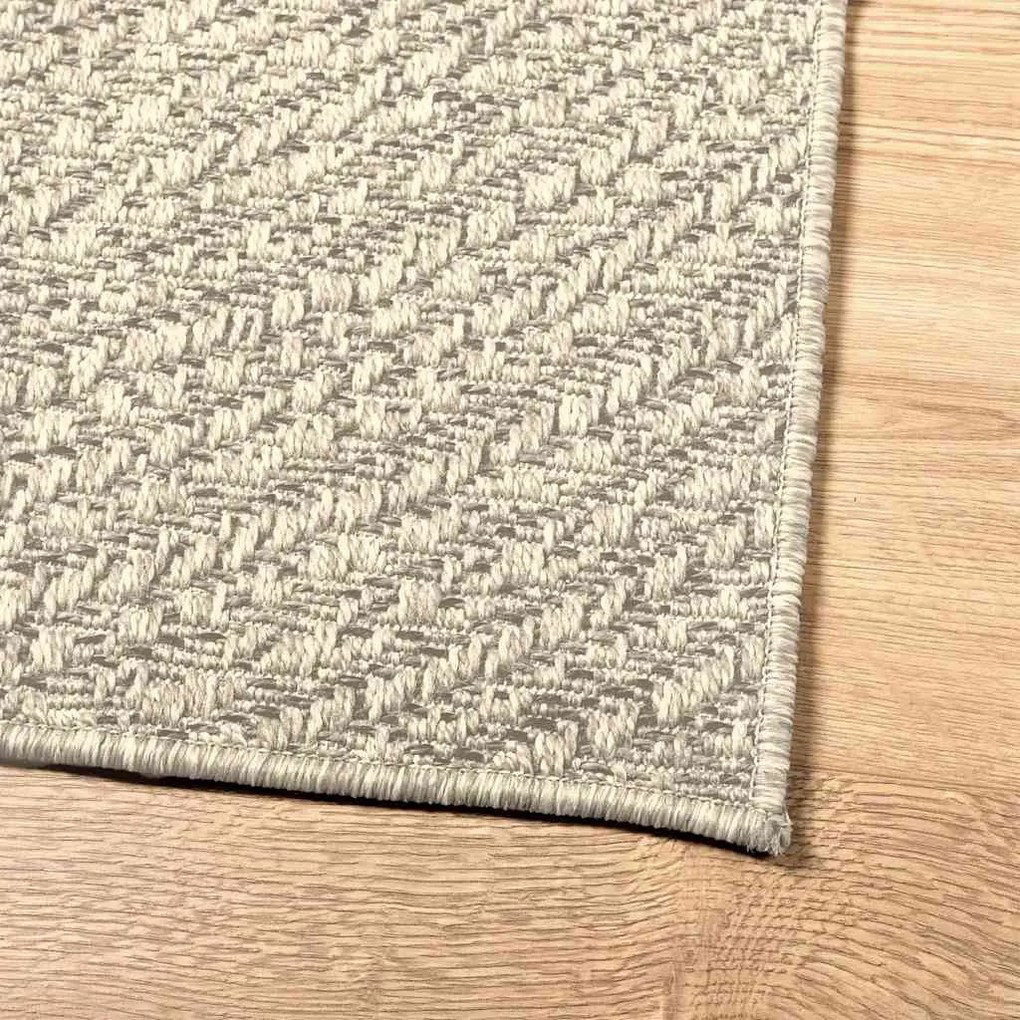 Tapete ZIZUR creme 240x340cm aspeto de juta interior e exterior