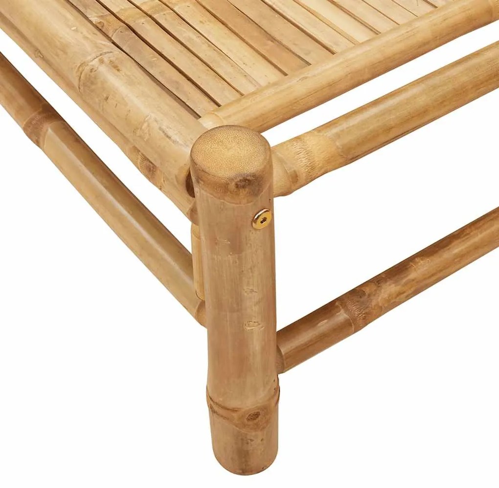 Espreguiçadeira 55x199x30 cm bambu