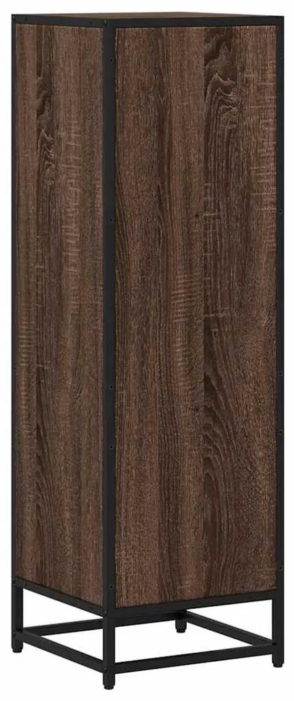 Estante 33,5x33x107,5 cm derivados de madeira carvalho castanho