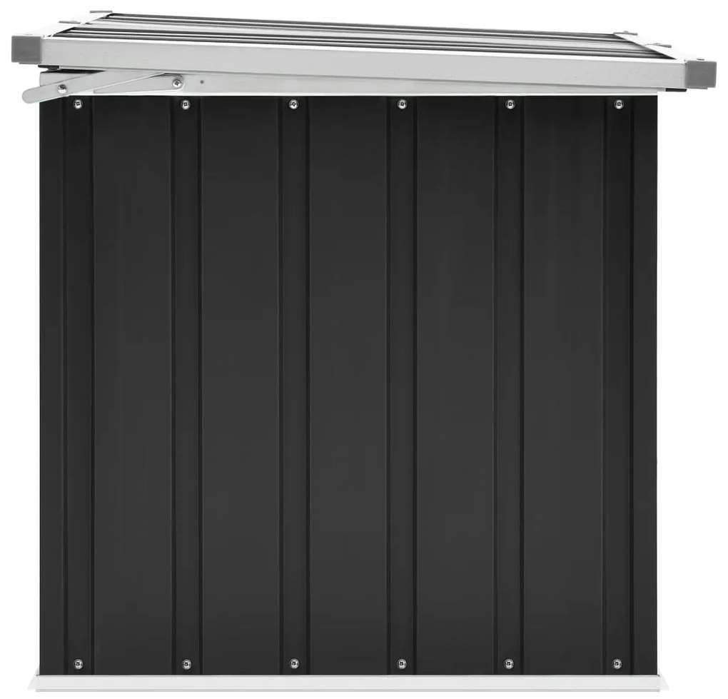 Caixa de arrumação para jardim 109x67x65 cm antracite