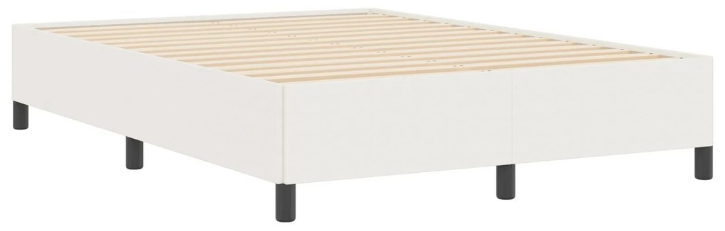 Estrutura da Cama vidaXL Creme 160x200 cm em Tecido de Algodão