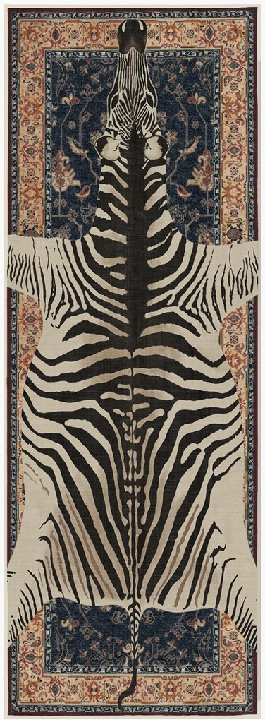Passadeira lavável de pelo curto Safari by Iris Apfel