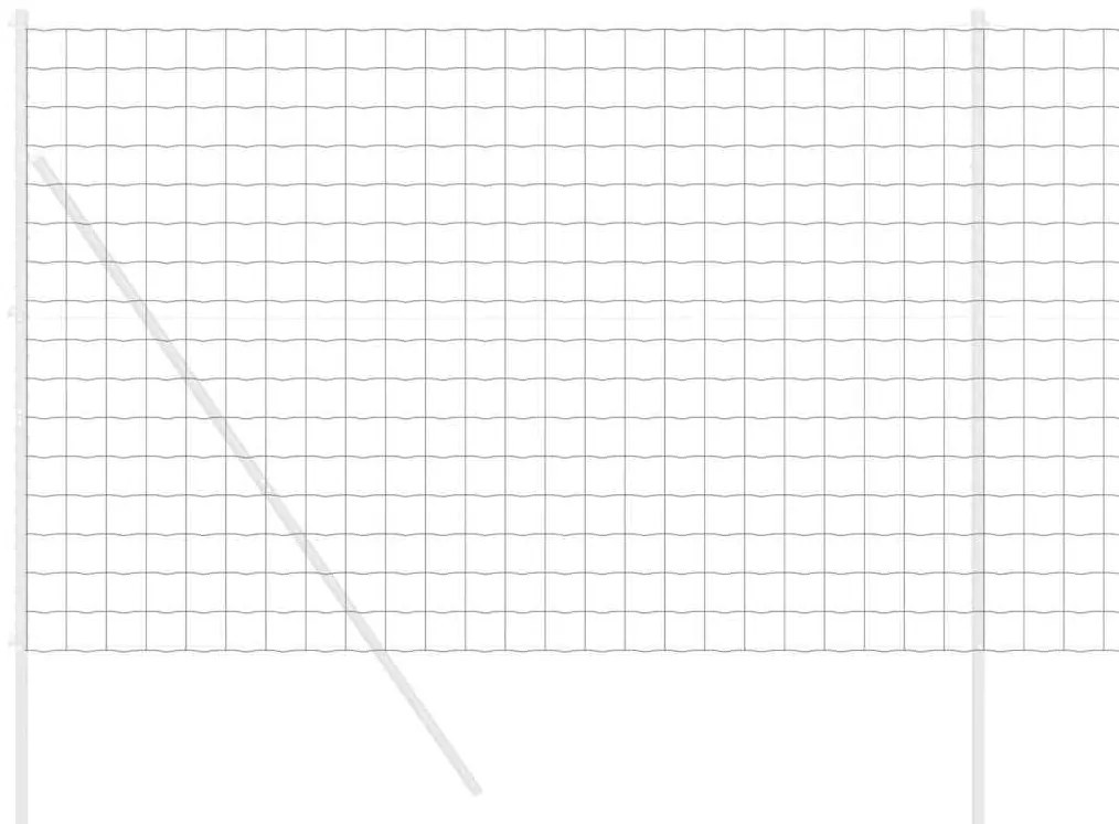 Cerca Euro Cinza 1.6x10 m Aço