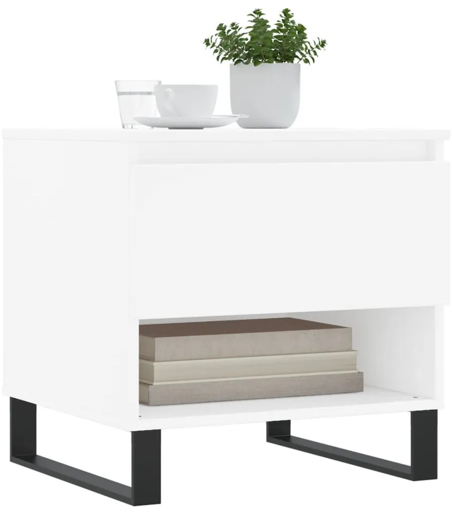 Mesa de centro 50x46x50 derivados de madeira branco