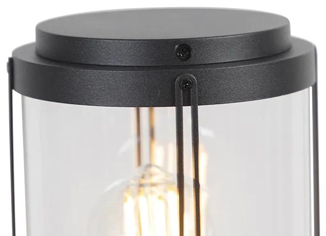 LED Candeeiro de pé design preto 100cm IP44 lâmpada-Wifi ST64 - SCHIEDAM Design