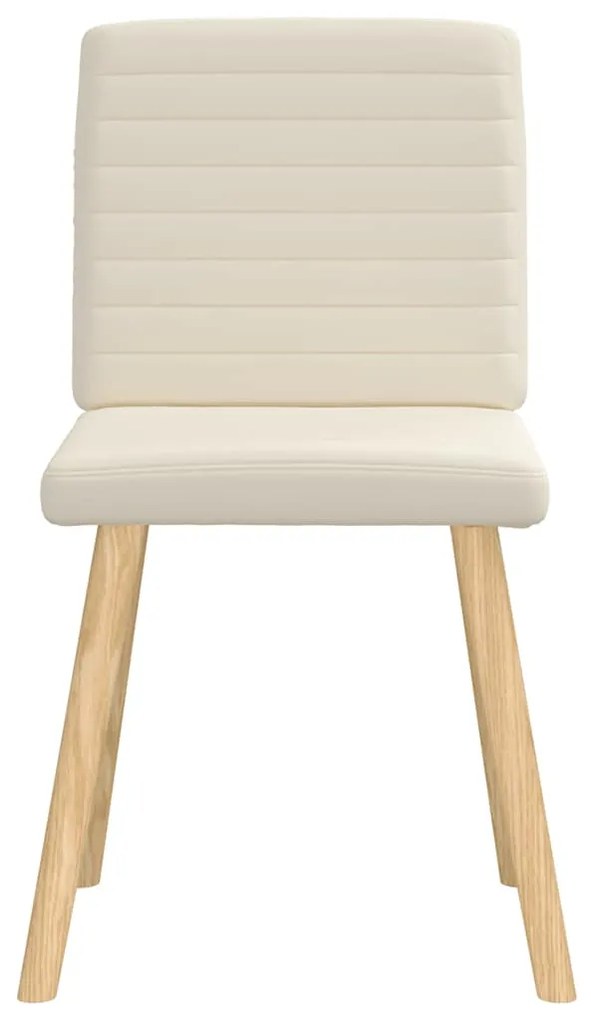 Cadeiras de jantar 4 pcs linho