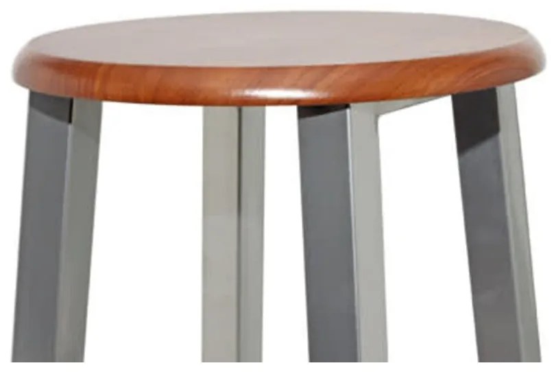 Bancos de bar 2 pcs metal com assento MDF