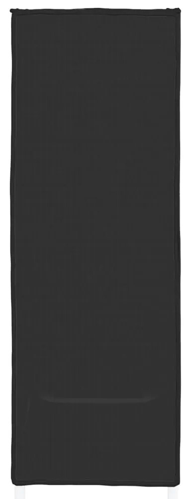 Sapateira 60x28x90 cm tecido preto