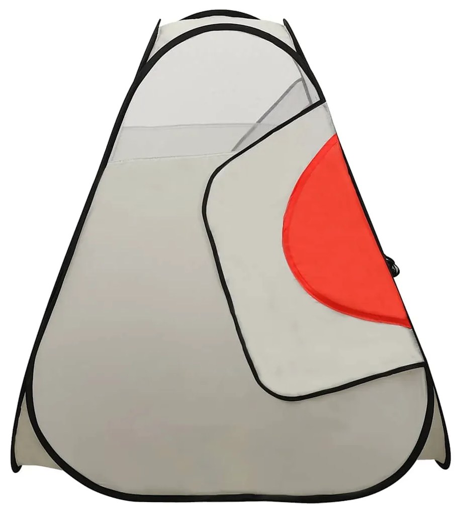 Tenda de brincar elefante com 250 bolas 174x86x101 cm cinzento