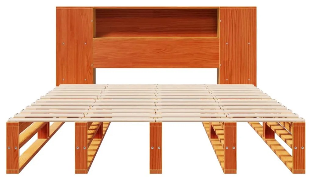 Cama com estante sem colchão 120x190 cm madeira maciça