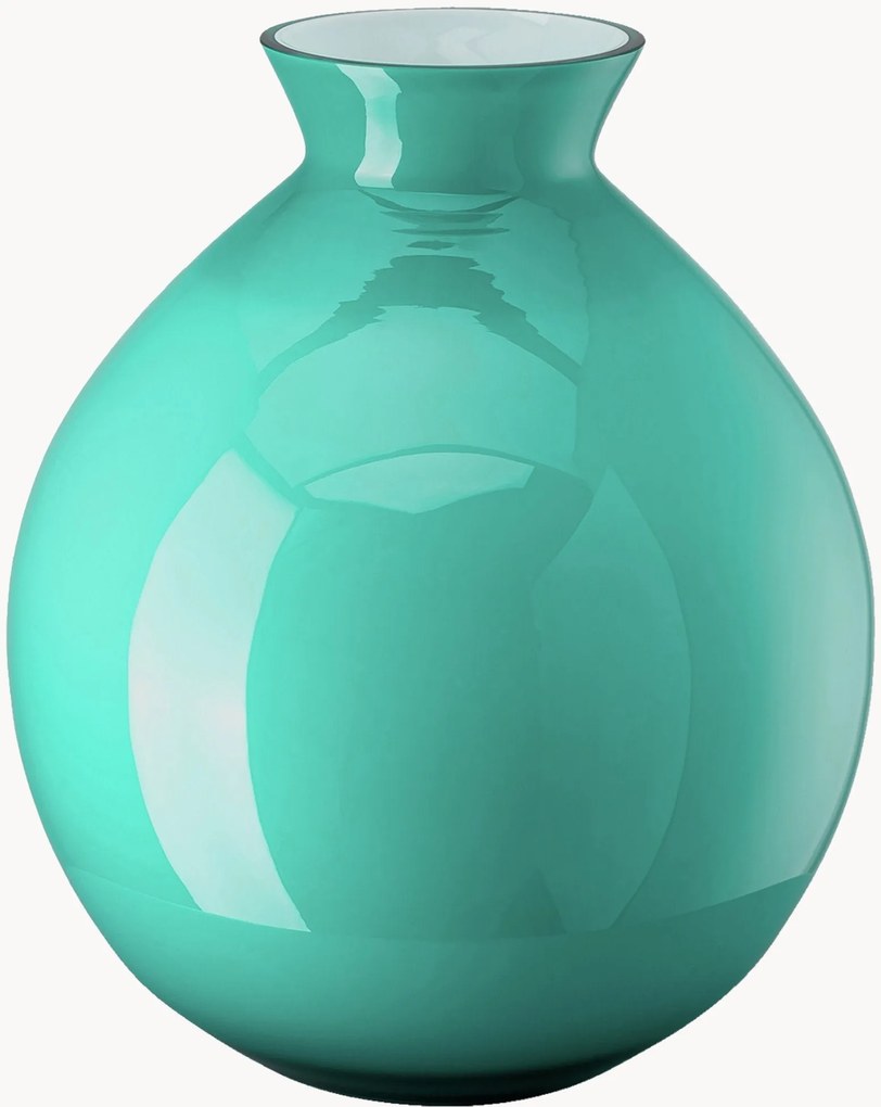 Jarra de vidro artesanal Silvana, Alt 33 cm